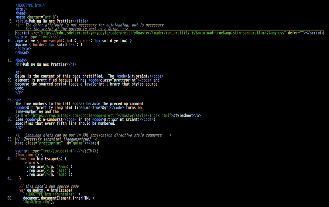 google-code-prettify