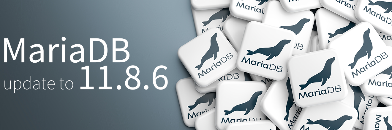 MariaDB 11.8.6へアップデート